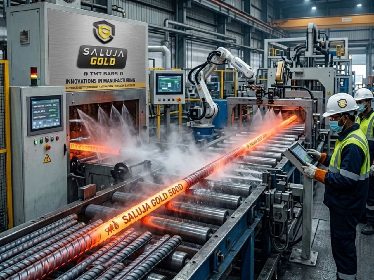 Innovations in TMT Bar Manufacturing