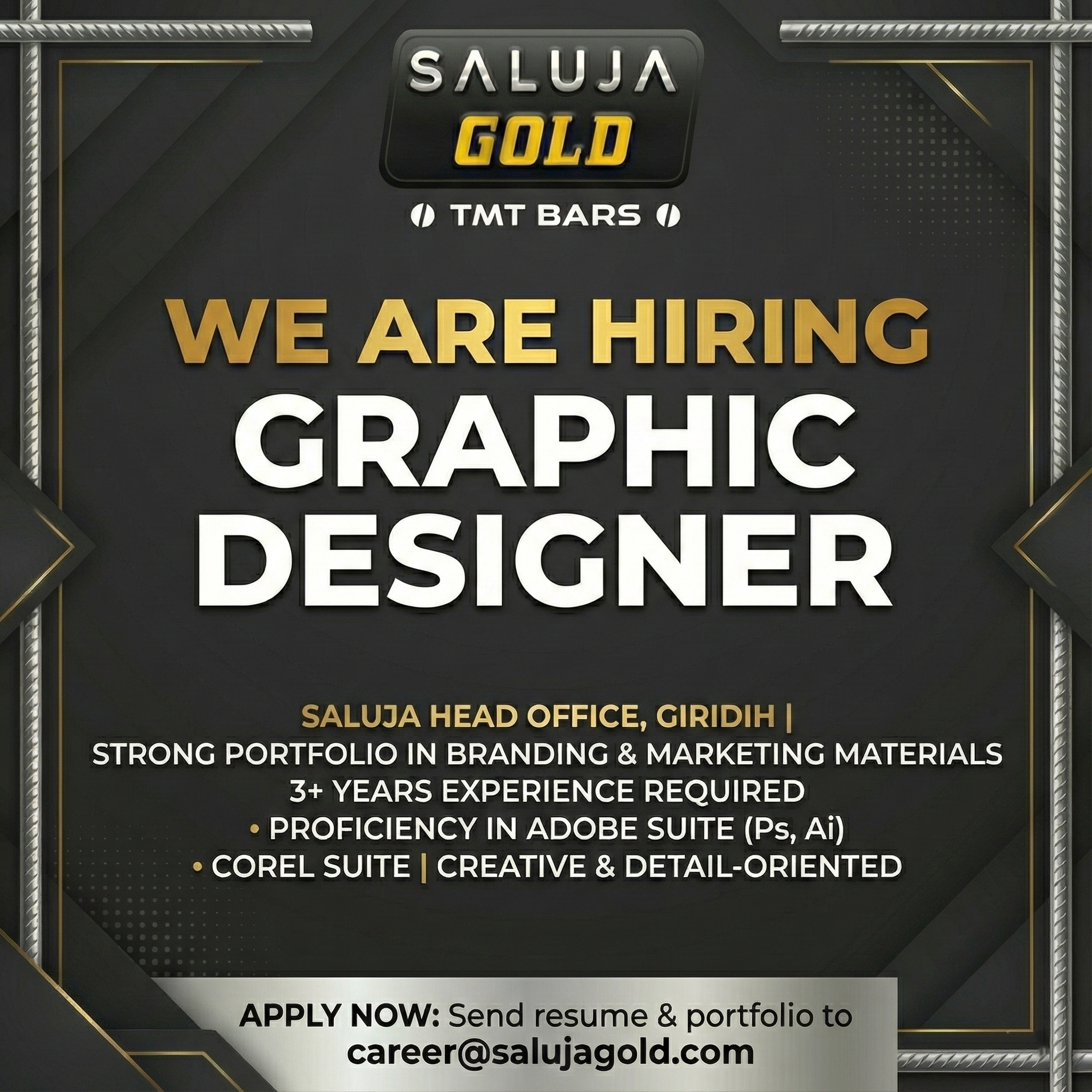 saluja gold tmt bars