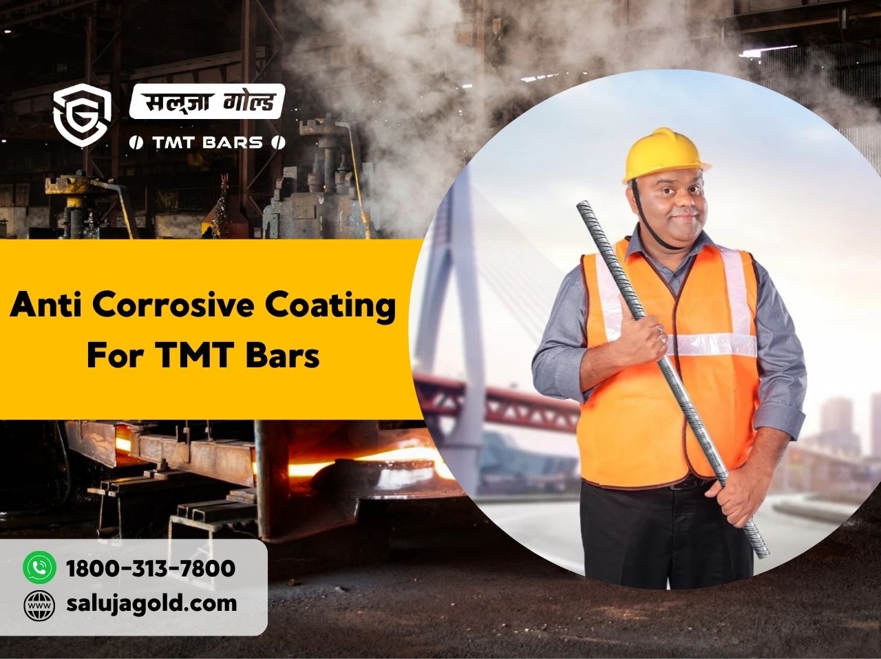 Anti-Corrosive Coating for TMT Bars